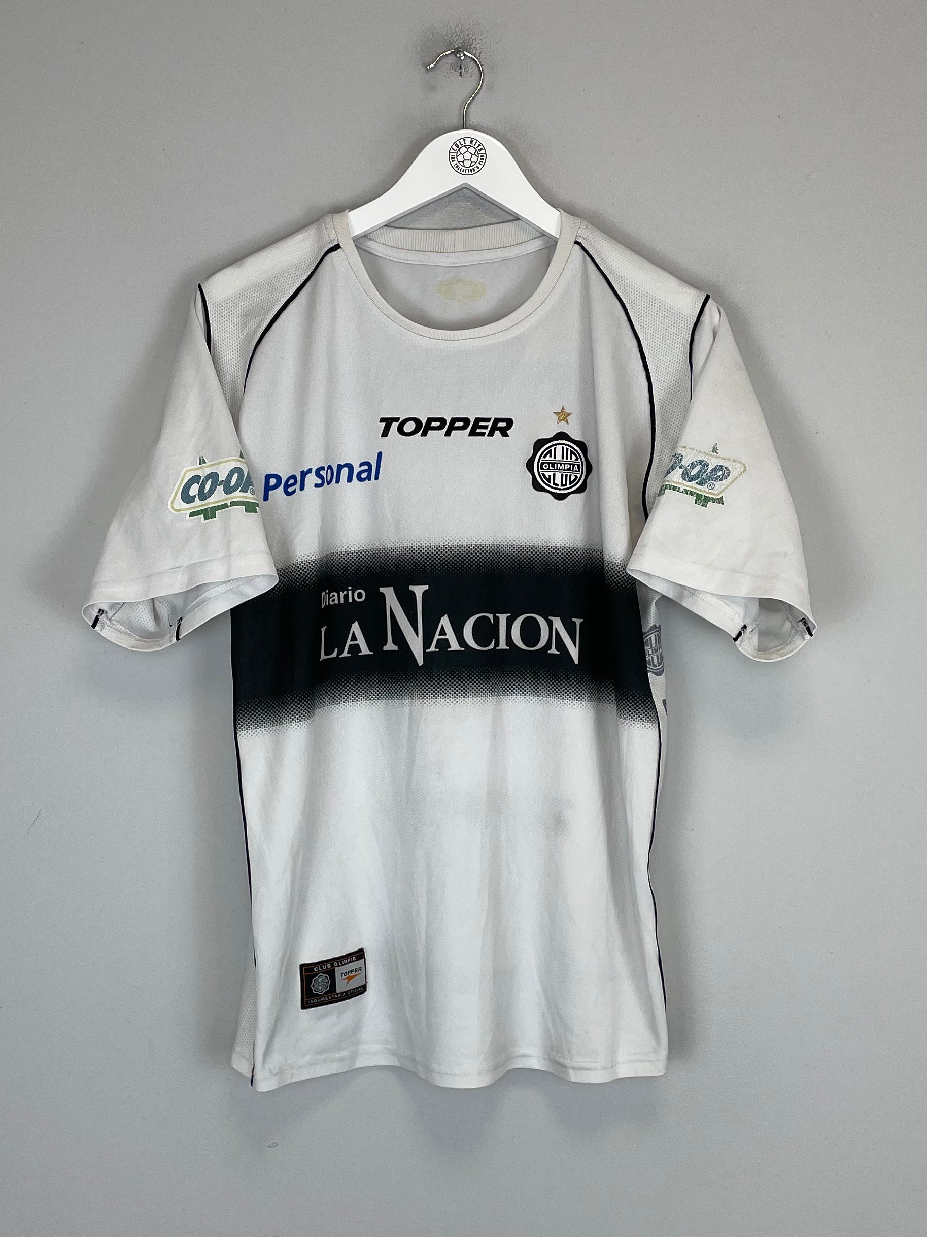 Shop 2002/03 CLUB OLIMPIA HOME SHIRT (M) TOPPER, classic football shirts, vintage football shirts & retro soccer jerseys at Cult Kits