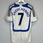 Shop 2007/08 CHELSEA SHEVCHENKO #7 AWAY SHIRT (M) ADIDAS, classic football shirts, vintage football shirts & retro soccer jerseys at Cult Kits