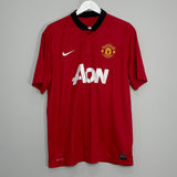 Shop 2013/14 MANCHESTER UNITED V.PERSIE #20 HOME SHIRT (XL) NIKE, classic football shirts, vintage football shirts & retro soccer jerseys at Cult Kits