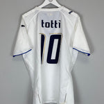 Shop 2006/08 ITALY TOTTI #10 AWAY SHIRT (L) PUMA, classic football shirts, vintage football shirts & retro soccer jerseys at Cult Kits