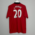 Shop 2013/14 MANCHESTER UNITED V.PERSIE #20 HOME SHIRT (XL) NIKE, classic football shirts, vintage football shirts & retro soccer jerseys at Cult Kits