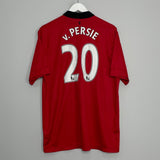 Shop 2013/14 MANCHESTER UNITED V.PERSIE #20 HOME SHIRT (XL) NIKE, classic football shirts, vintage football shirts & retro soccer jerseys at Cult Kits