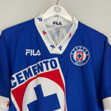 1997/98 CRUZ AZUL HOME SHIRT (M) FILA