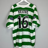 Shop 2005/07 CELTIC KEANE #16 HOME SHIRT (XXL) NIKE, classic football shirts, vintage football shirts & retro soccer jerseys at Cult Kits