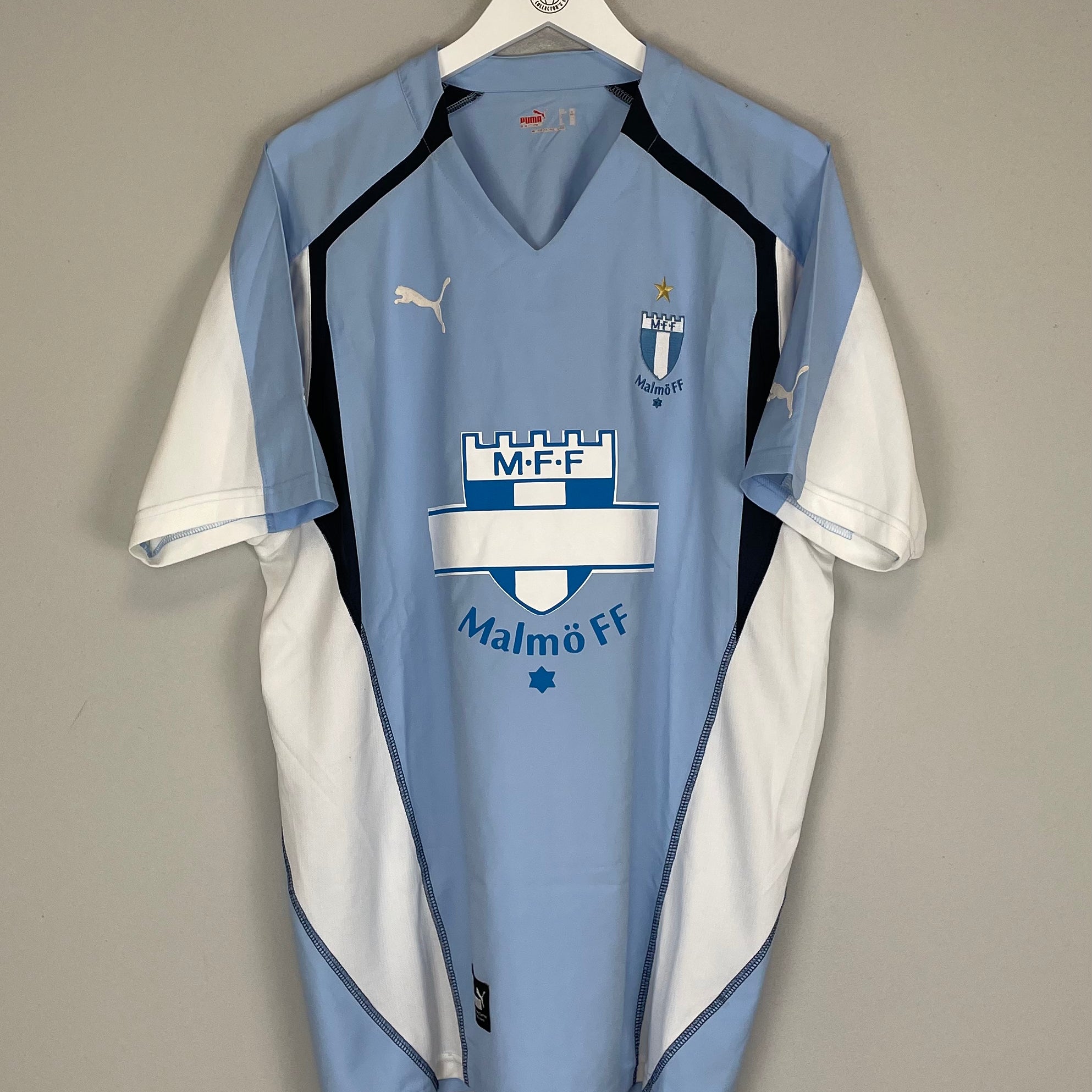 Shop 2006 MALMO HOME SHIRT (XXL) PUMA, classic football shirts, vintage football shirts & retro soccer jerseys at Cult Kits