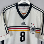 Shop 1998/00 GERMANY MATTHAUS #8 HOME SHIRT (L) ADIDAS, classic football shirts, vintage football shirts & retro soccer jerseys at Cult Kits