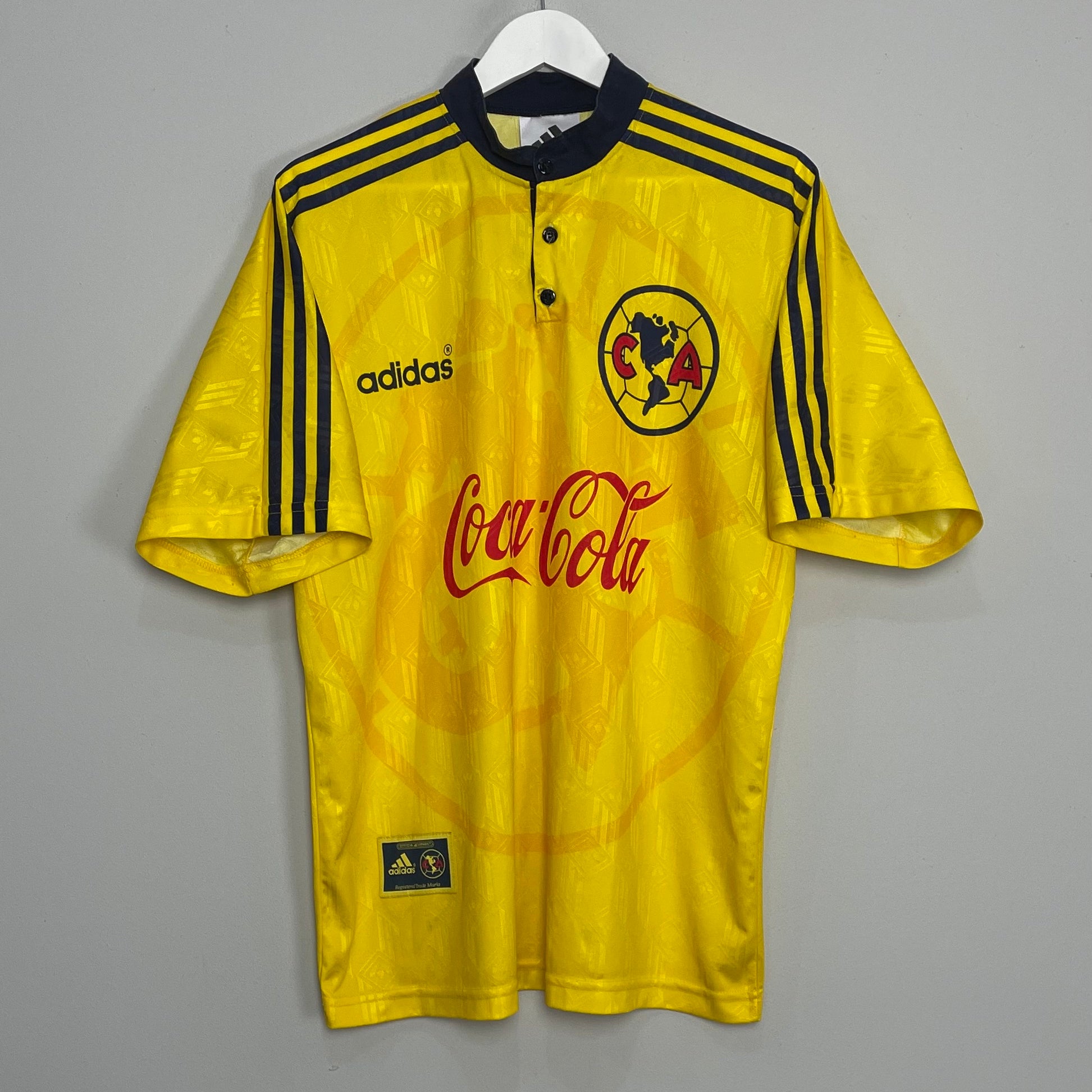 Shop 1996/97 CLUB AMERICA HOME SHIRT (M) ADIDAS, classic football shirts, vintage football shirts & retro soccer jerseys at Cult Kits