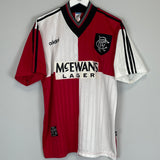 1995/96 RANGERS AWAY SHIRT (L) ADIDAS