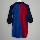 Shop 1999/00 BARCELONA *CENTENARY* HOME SHIRT (XXL) NIKE, classic football shirts, vintage football shirts & retro soccer jerseys at Cult Kits
