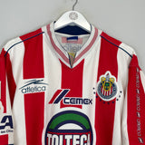 2000/01 CHIVAS GUADALAJARA GUSANO #10 HOME SHIRT (XL) ATLETICA