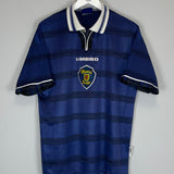 1998/00 SCOTLAND HOME SHIRT (L) UMBRO