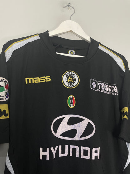 2006/07 SPEZIA SANTONI #22 *MATCH ISSUED* AWAY SHIRT (XL) MASS