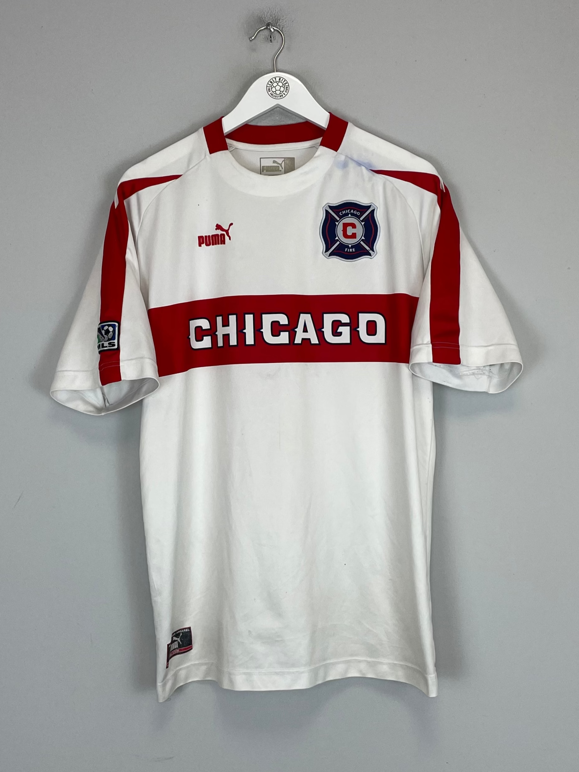 Shop 2003 CHICAGO FIRE AWAY SHIRT (L) PUMA, classic football shirts, vintage football shirts & retro soccer jerseys at Cult Kits