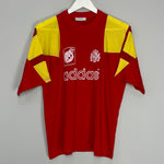 1992/94 SPAIN TRAINING SHIRT (S) ADIDAS
