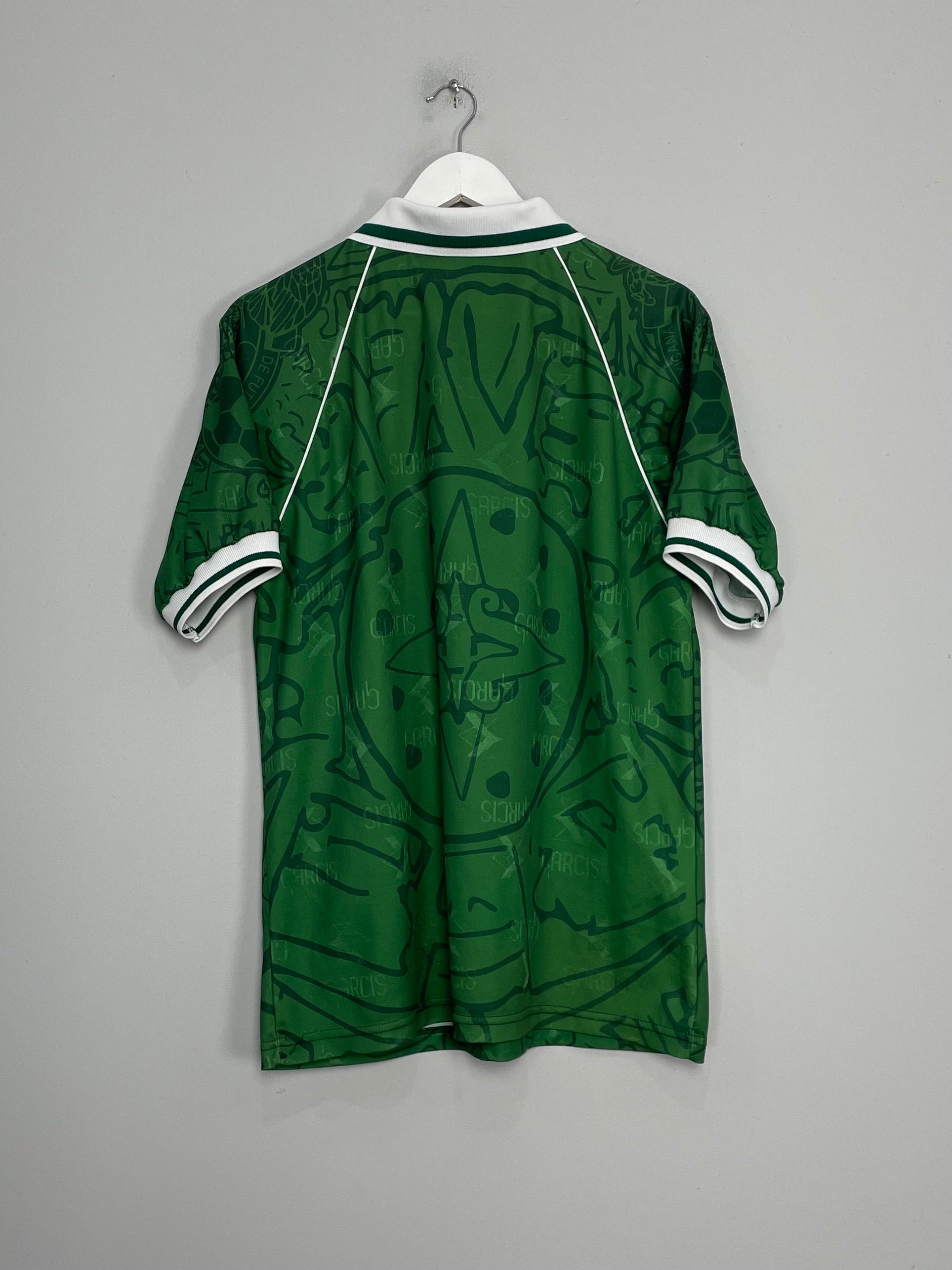 Shop 1999 MEXICO HOME SHIRT (M) GARCIS, classic football shirts, vintage football shirts & retro soccer jerseys at Cult Kits