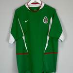 Shop 2003/04 MEXICO HOME SHIRT (XL) NIKE, classic football shirts, vintage football shirts & retro soccer jerseys at Cult Kits