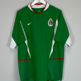 Shop 2003/04 MEXICO HOME SHIRT (XL) NIKE, classic football shirts, vintage football shirts & retro soccer jerseys at Cult Kits