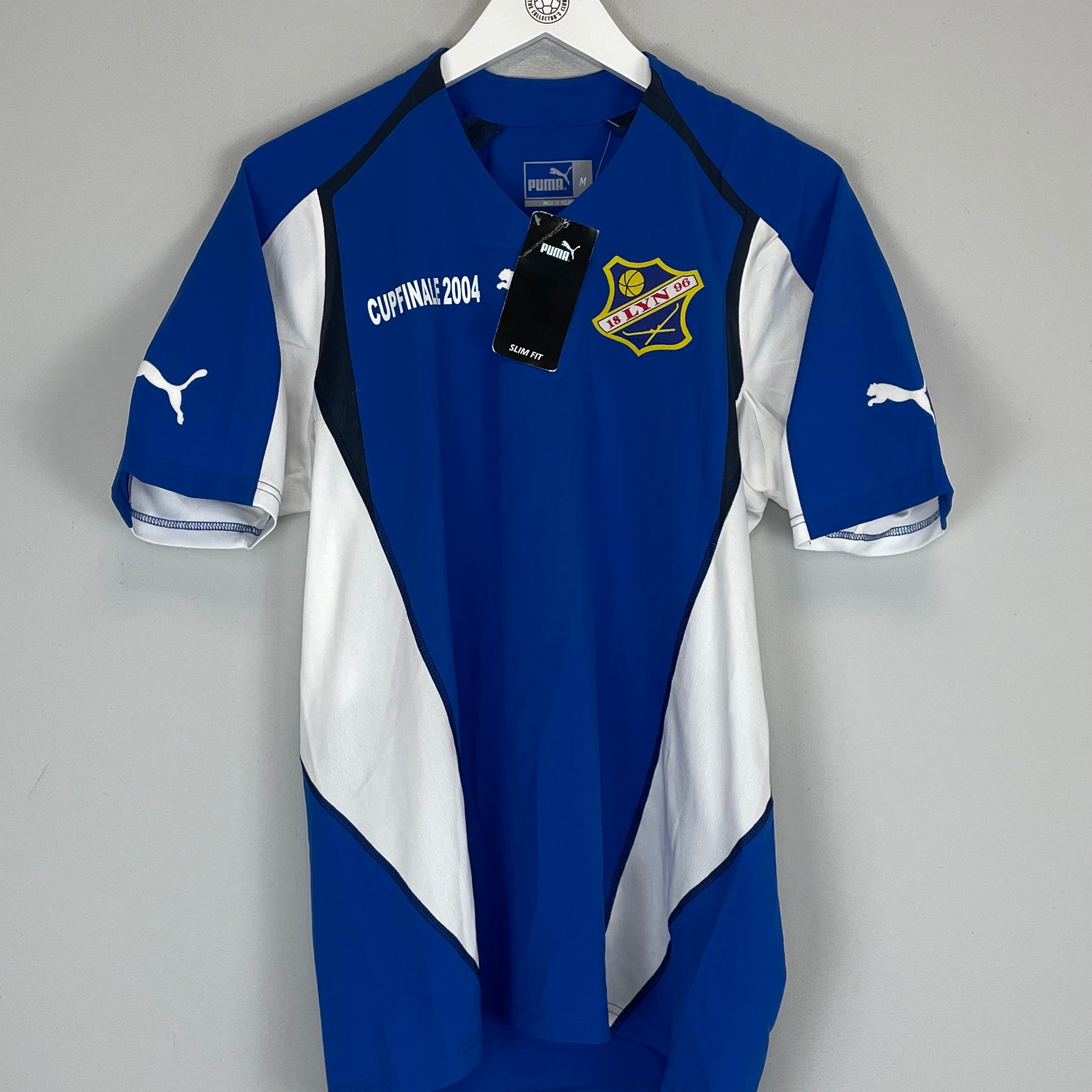 Shop 2004 LYN OSLO *BNWT* CUP FINAL AWAY SHIRT (L) PUMA, classic football shirts, vintage football shirts & retro soccer jerseys at Cult Kits