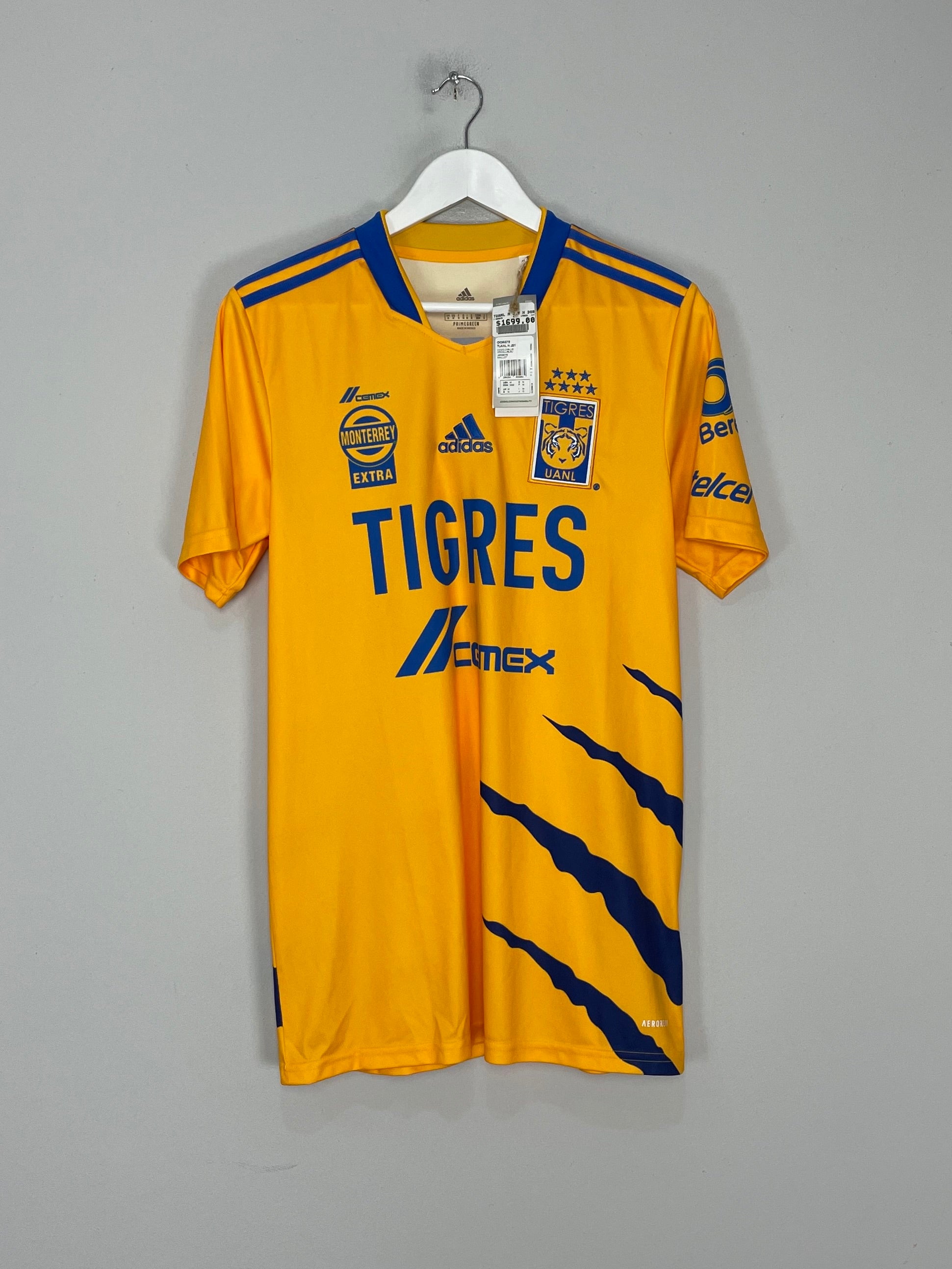 Shop 2021/22 TIGRES *BNWT* HOME SHIRT (M) ADIDAS, classic football shirts, vintage football shirts & retro soccer jerseys at Cult Kits