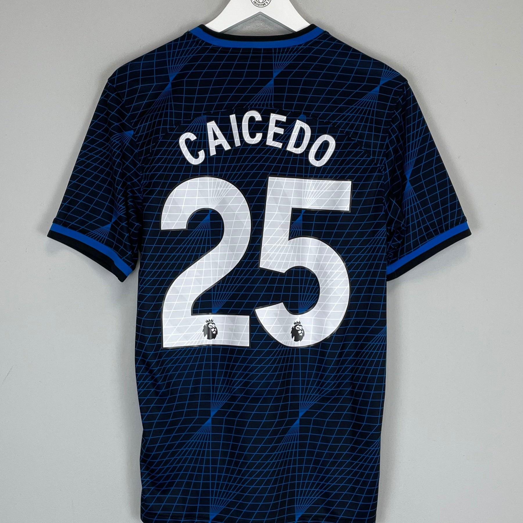 Shop 2023/24 CHELSEA CAICEDO #25 AWAY SHIRT (M) NIKE, classic football shirts, vintage football shirts & retro soccer jerseys at Cult Kits