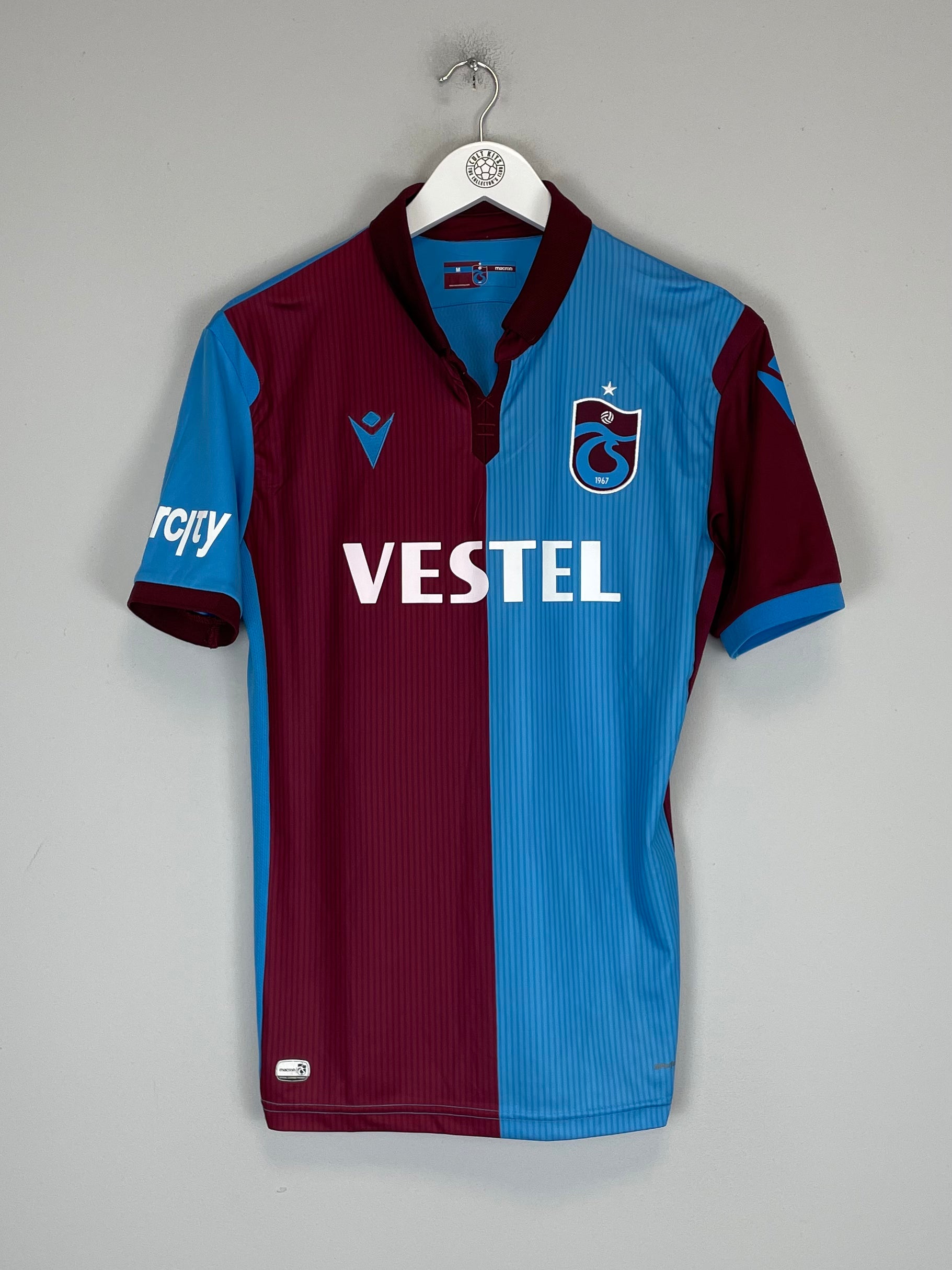 Shop 2019/20 TRABZONSPOR STURRIDGE #19 HOME SHIRT (M) MACRON, classic football shirts, vintage football shirts & retro soccer jerseys at Cult Kits