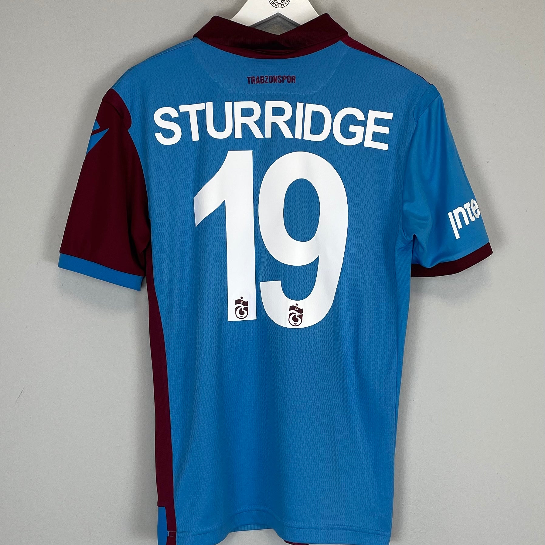Shop 2019/20 TRABZONSPOR STURRIDGE #19 HOME SHIRT (M) MACRON, classic football shirts, vintage football shirts & retro soccer jerseys at Cult Kits