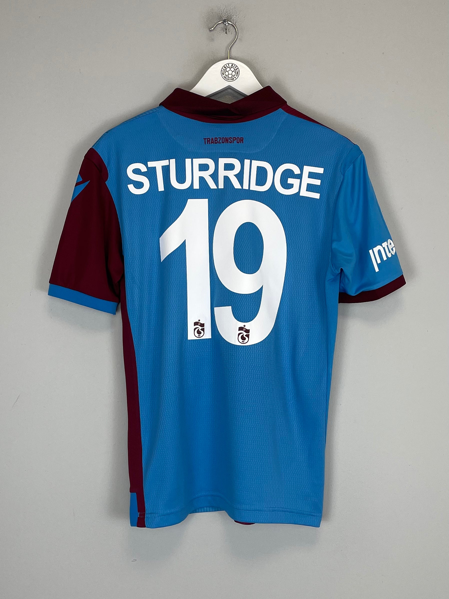 Shop 2019/20 TRABZONSPOR STURRIDGE #19 HOME SHIRT (M) MACRON, classic football shirts, vintage football shirts & retro soccer jerseys at Cult Kits