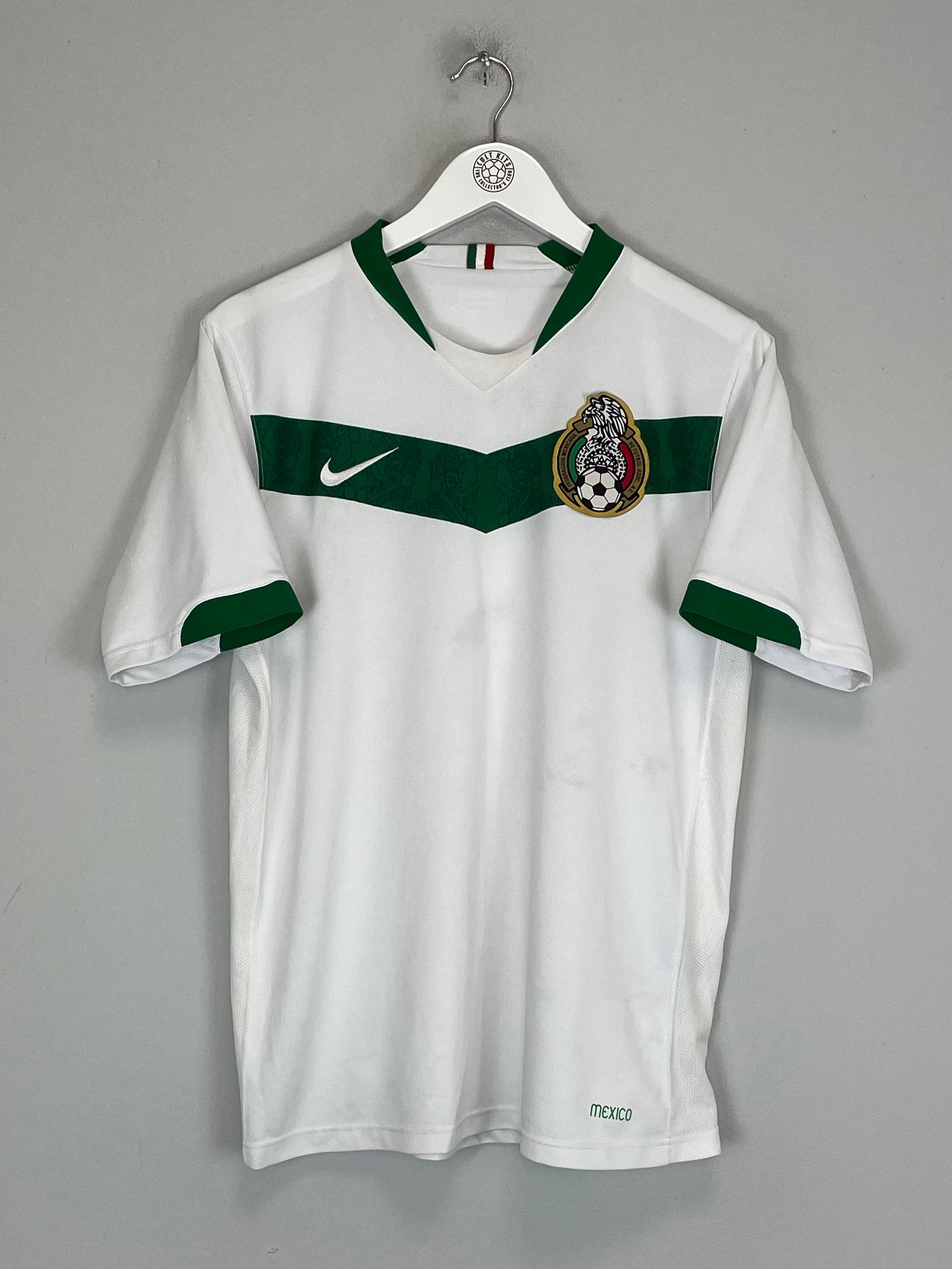 Shop 2006/07 MEXICO AWAY SHIRT (M) NIKE, classic football shirts, vintage football shirts & retro soccer jerseys at Cult Kits