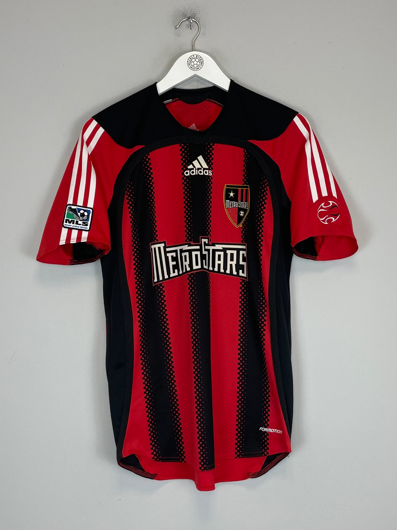 Shop 2006/07 NY/NJ METROSTARS HOME SHIRT (S) ADIDAS, classic football shirts, vintage football shirts & retro soccer jerseys at Cult Kits