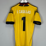 Shop 2012/13 SPAIN CASILLAS #1 GK SHIRT (M) ADIDAS, classic football shirts, vintage football shirts & retro soccer jerseys at Cult Kits