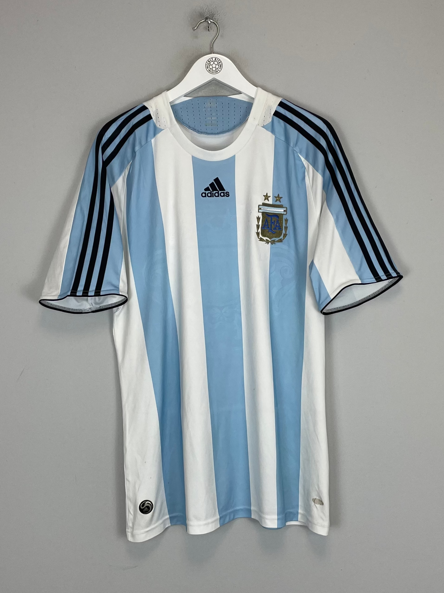 Shop 2006/07 ARGENTINA HOME SHIRT (L) ADIDAS, classic football shirts, vintage football shirts & retro soccer jerseys at Cult Kits