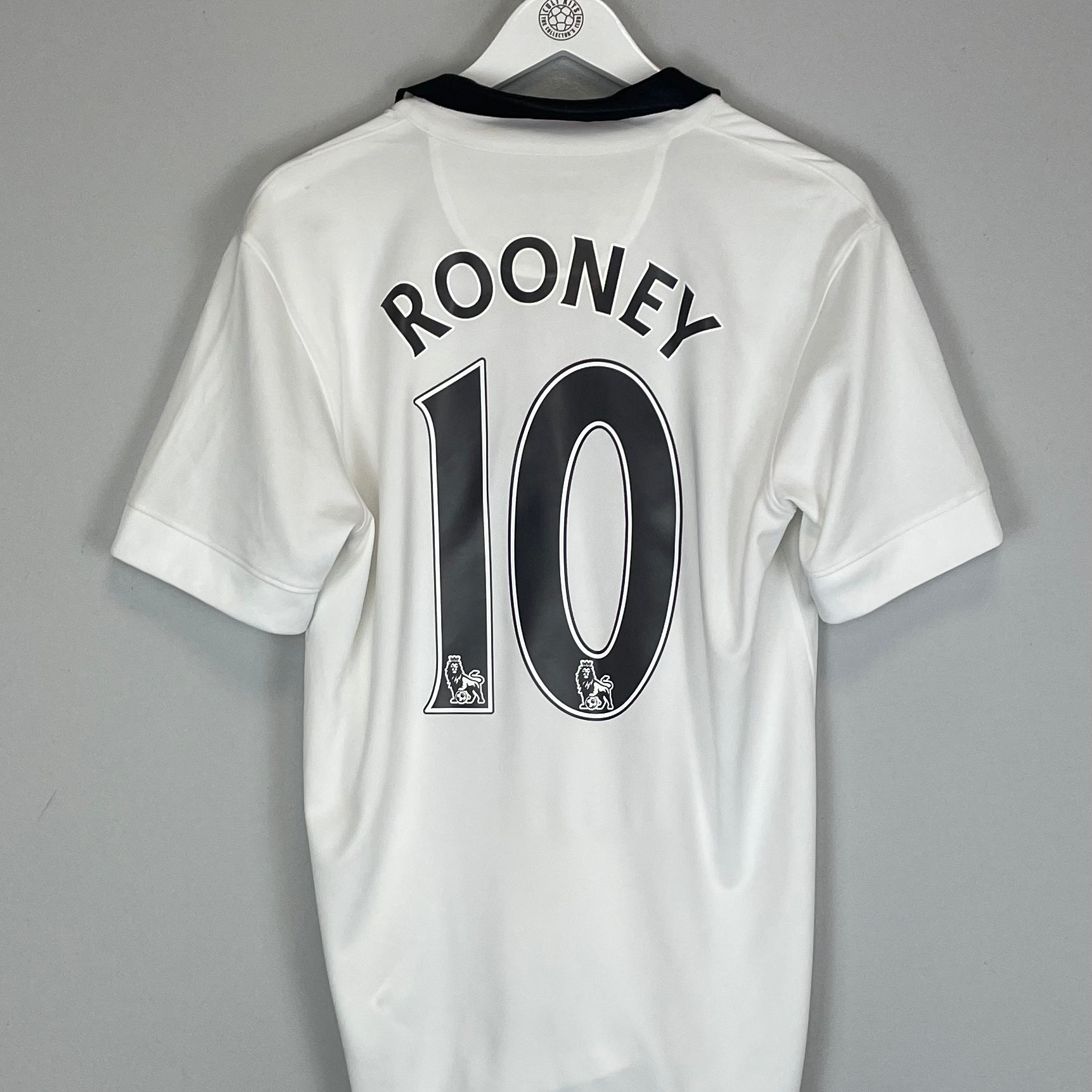 Shop 2014/15 MANCHESTER UNITED ROONEY #10 AWAY SHIRT (M) NIKE, classic football shirts, vintage football shirts & retro soccer jerseys at Cult Kits