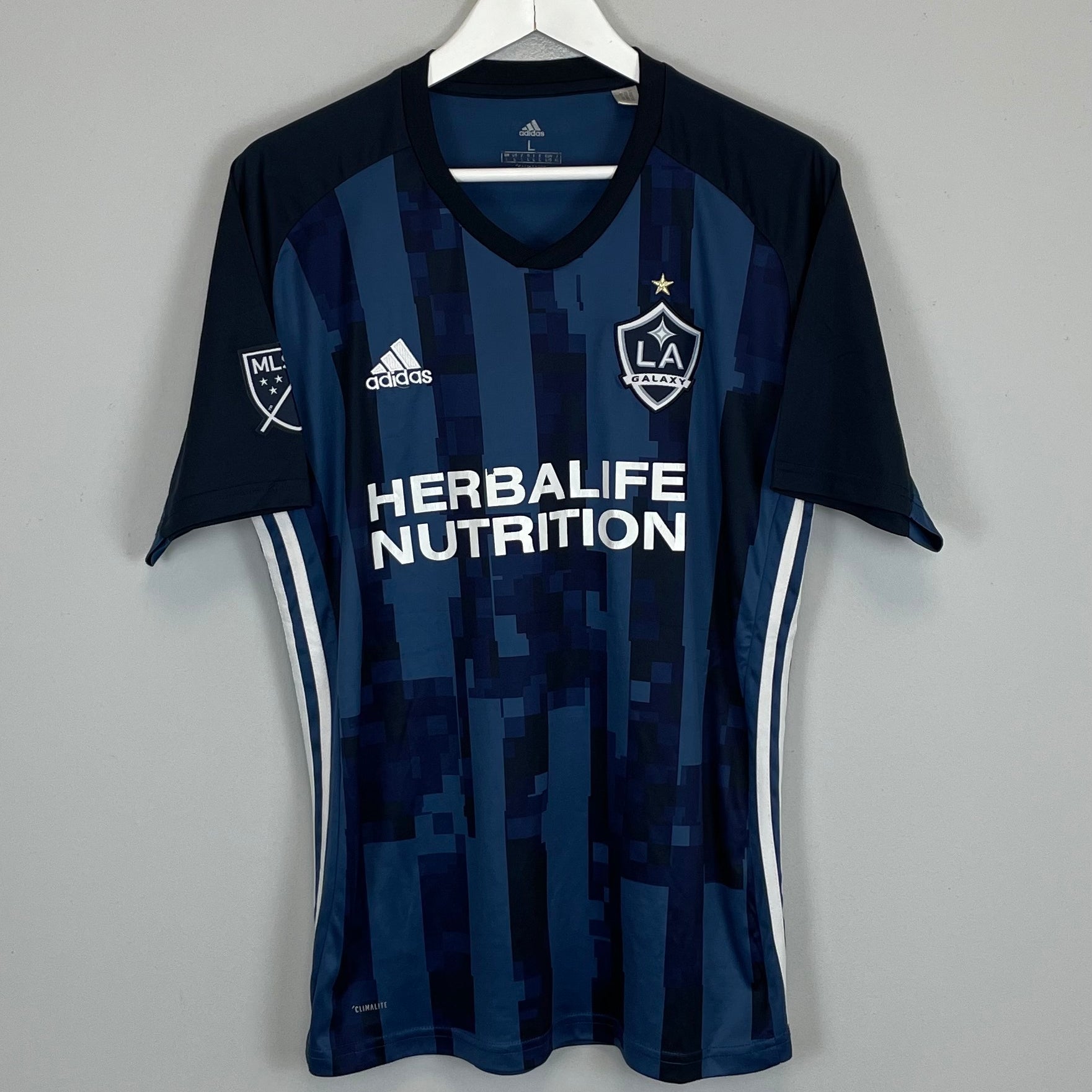 Shop 2019/20 LA GALAXY AWAY SHIRT (L) ADIDAS, classic football shirts, vintage football shirts & retro soccer jerseys at Cult Kits