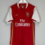 Shop 2006/08 ARSENAL TOURE #4 HOME SHIRT (M) NIKE, classic football shirts, vintage football shirts & retro soccer jerseys at Cult Kits