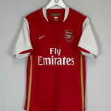 Shop 2006/08 ARSENAL TOURE #4 HOME SHIRT (M) NIKE, classic football shirts, vintage football shirts & retro soccer jerseys at Cult Kits