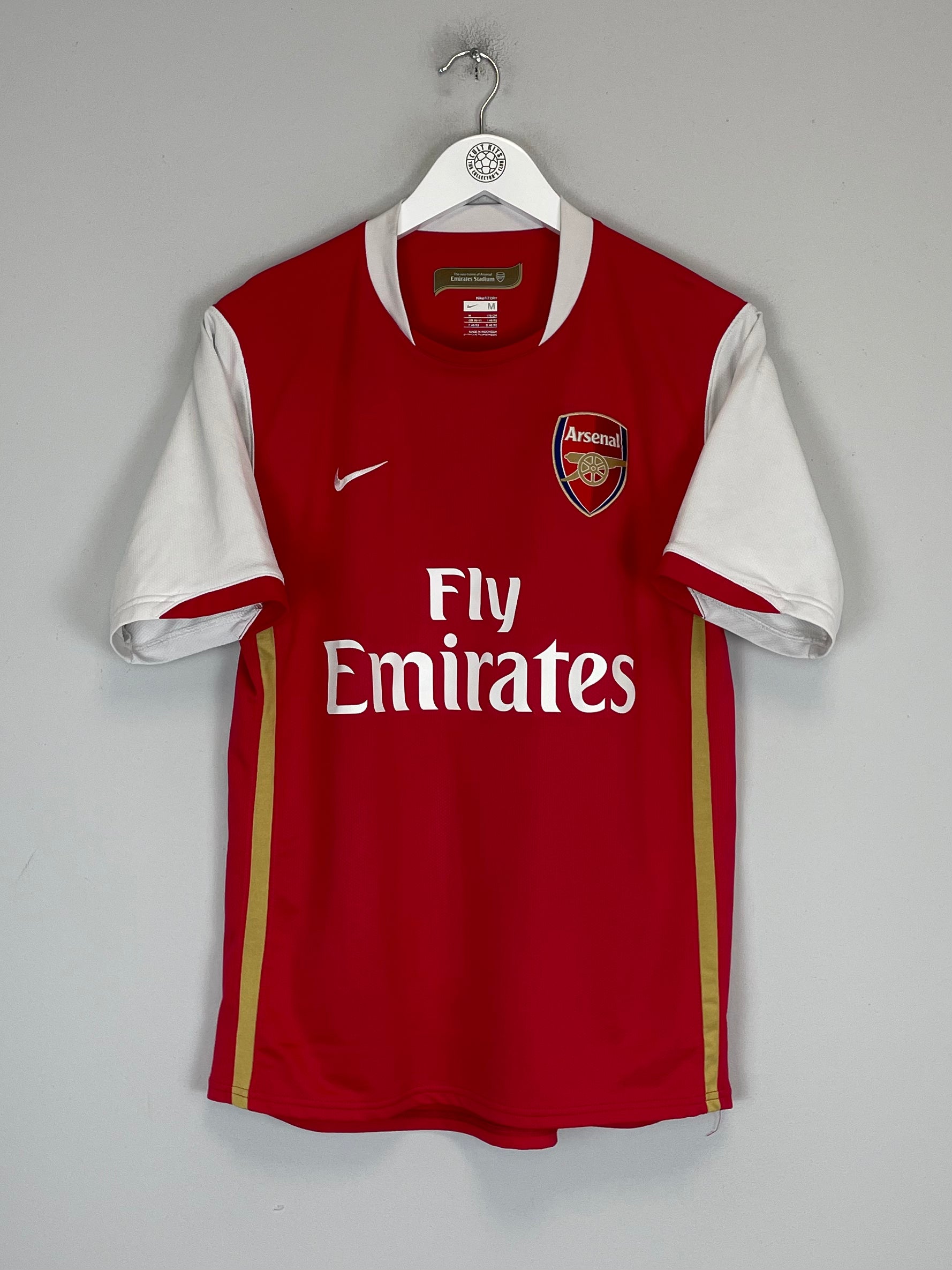 Shop 2006/08 ARSENAL TOURE #4 HOME SHIRT (M) NIKE, classic football shirts, vintage football shirts & retro soccer jerseys at Cult Kits