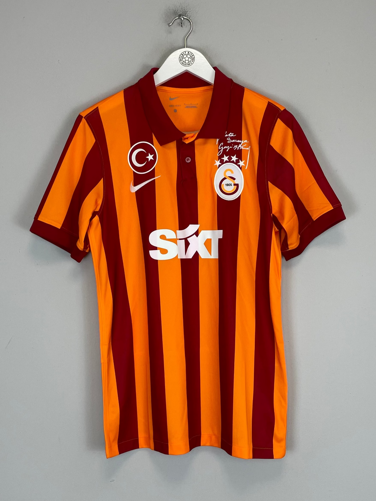 Shop 2023/24 GALATASARAY *100 YEAR* SHIRT (M) NIKE, classic football shirts, vintage football shirts & retro soccer jerseys at Cult Kits