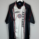 1998/99 AJAX KINKLADZE #11 AWAY SHIRT (XL) UMBRO