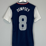 Shop 2012/14 USA DEMPSEY #8 *PLAYER ISSUE* AWAY SHIRT (M) NIKE, classic football shirts, vintage football shirts & retro soccer jerseys at Cult Kits