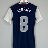 Shop 2012/14 USA DEMPSEY #8 *PLAYER ISSUE* AWAY SHIRT (M) NIKE, classic football shirts, vintage football shirts & retro soccer jerseys at Cult Kits