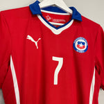 Shop 2014/15 CHILE ALEXIS #7 HOME SHIRT (M) PUMA, classic football shirts, vintage football shirts & retro soccer jerseys at Cult Kits