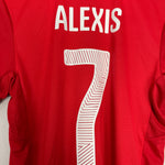 Shop 2014/15 CHILE ALEXIS #7 HOME SHIRT (M) PUMA, classic football shirts, vintage football shirts & retro soccer jerseys at Cult Kits