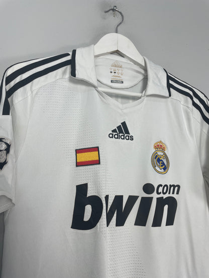 2008/09 REAL MADRID RAUL #7 C/L HOME SHIRT (S) ADIDAS