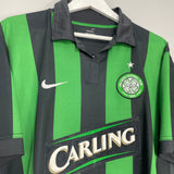 Shop 2006/07 CELTIC NAKAMURA #25 AWAY SHIRT (XL) NIKE, classic football shirts, vintage football shirts & retro soccer jerseys at Cult Kits