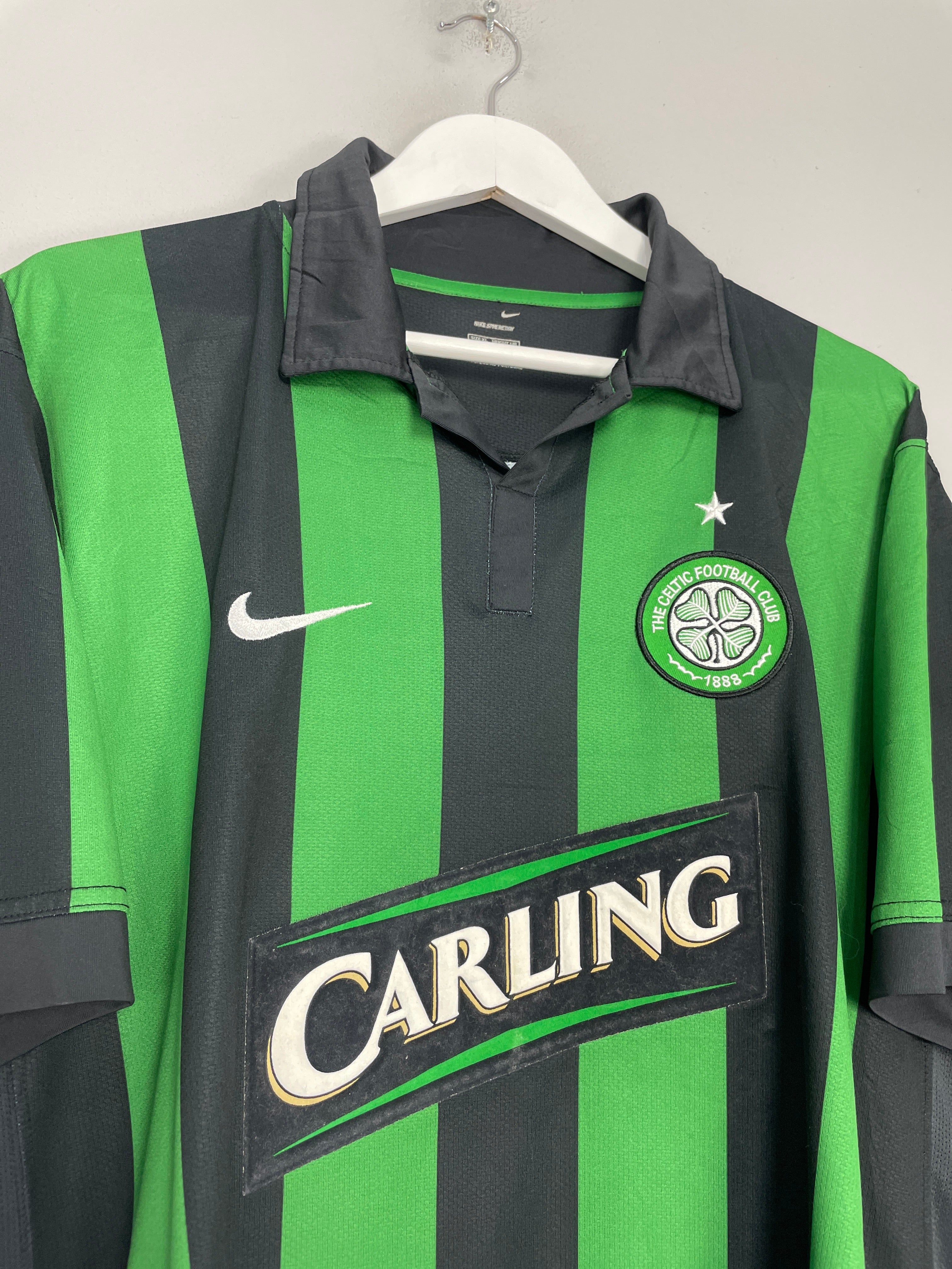 Shop 2006/07 CELTIC NAKAMURA #25 AWAY SHIRT (XL) NIKE, classic football shirts, vintage football shirts & retro soccer jerseys at Cult Kits