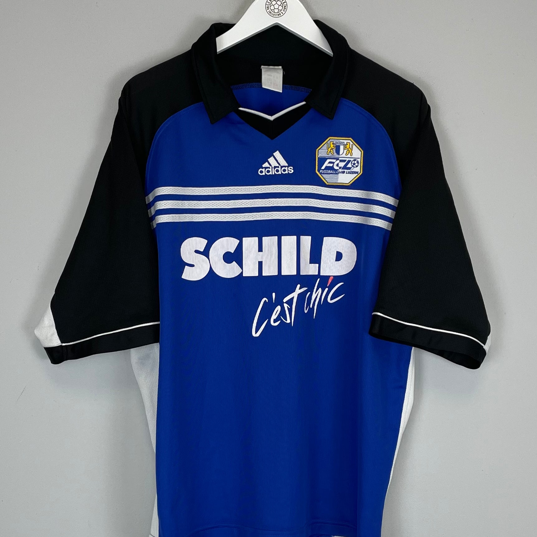 Shop 1999/00 LUZERN HOME SHIRT (XL) ADIDAS, classic football shirts, vintage football shirts & retro soccer jerseys at Cult Kits