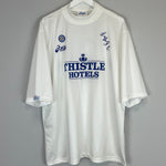 Shop 1995/96 LEEDS UNITED YEBOAH #21 HOME SHIRT (XXL) ASICS, classic football shirts, vintage football shirts & retro soccer jerseys at Cult Kits