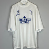 Shop 1995/96 LEEDS UNITED YEBOAH #21 HOME SHIRT (XXL) ASICS, classic football shirts, vintage football shirts & retro soccer jerseys at Cult Kits