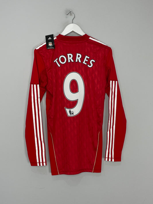 2010/12 LIVERPOOL TORRES #9 *PLAYER ISSUE* BNWT HOME SHIRT (L) ADIDAS