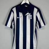 Shop 2013/14 ALIANZA LIMA HOME SHIRT (L) NIKE, classic football shirts, vintage football shirts & retro soccer jerseys at Cult Kits